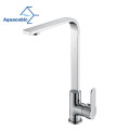 Aquacubic Flexible Single Hole  Chrome Kaiping Folding Kitchen Faucet Tap